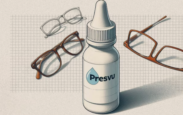 PresVu Eye Drops have been approved for presbyopia treatment